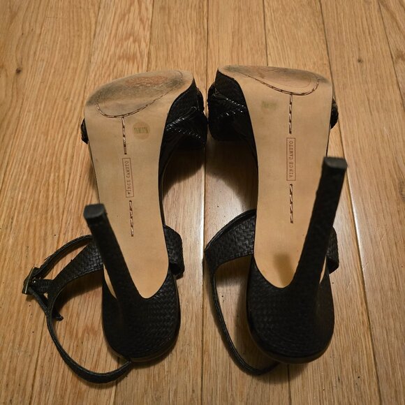 Vince Camuto Black Stiletto Sandals/Heels - Size 7.5 - Picture 5 of 8
